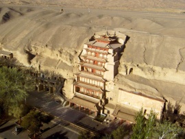 Древняя крепость Дуньхуан