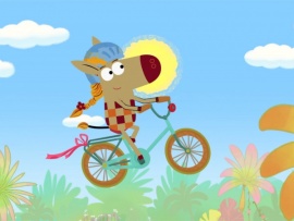 Зебра в клеточку