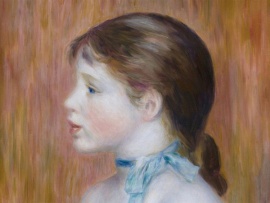 Ренуар и Девочка с голубой лентой