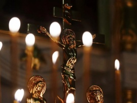 Великая Пасхальная вечерня в Храме Христа Спасителя. Прямая трансляция