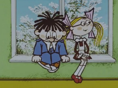 На задней парте