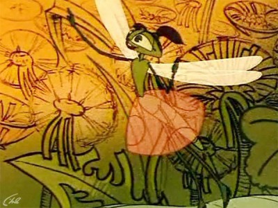 Стрекоза и муравей