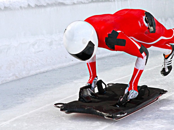 Скелетон. Олимпиада. Мужчины. Заезды 3 и 4