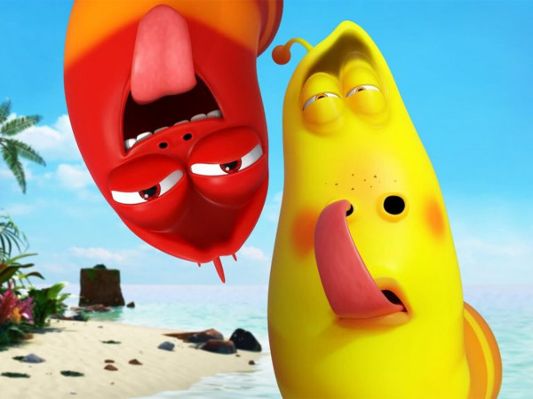 Larva: Личинки на острове