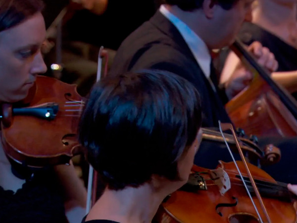 Моцарт. Леонидас Кавакос (скрипка, дирижёр), Антуан Таместит (альт). Фестиваль Вербье, Швейцария