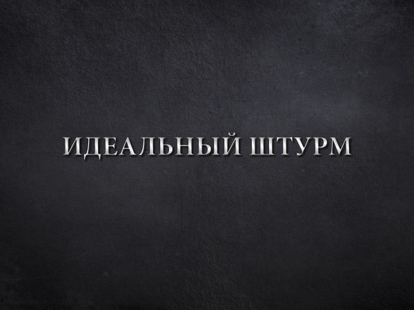Идеальный штурм