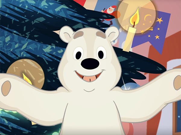 Умка на ёлке