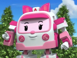 Робокар Поли: Уроки безопасности с Эмбер