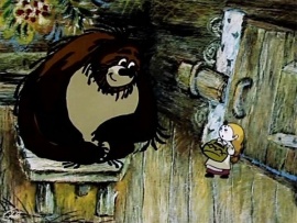 Девочка и медведь