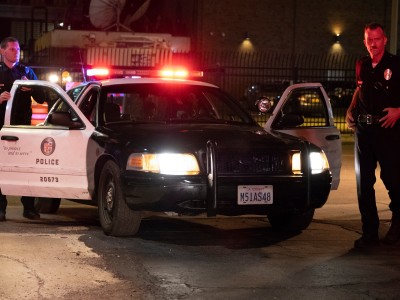 Полицейский седан