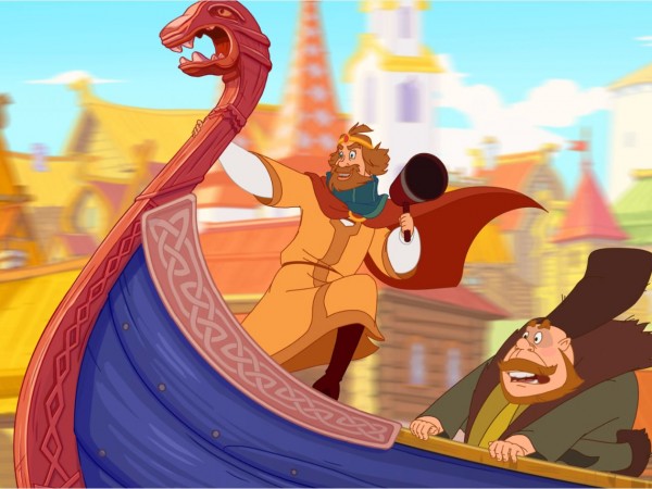 Три богатыря и Конь на троне (5)