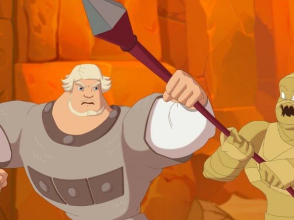 Три богатыря и принцесса Египта (4)